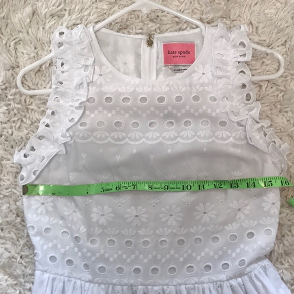 Kate Spade NY White cotton dress - Picture 4 of 4